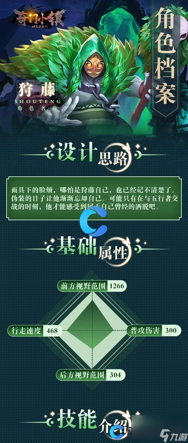 《奇门小镇》审判者狩藤个人简介