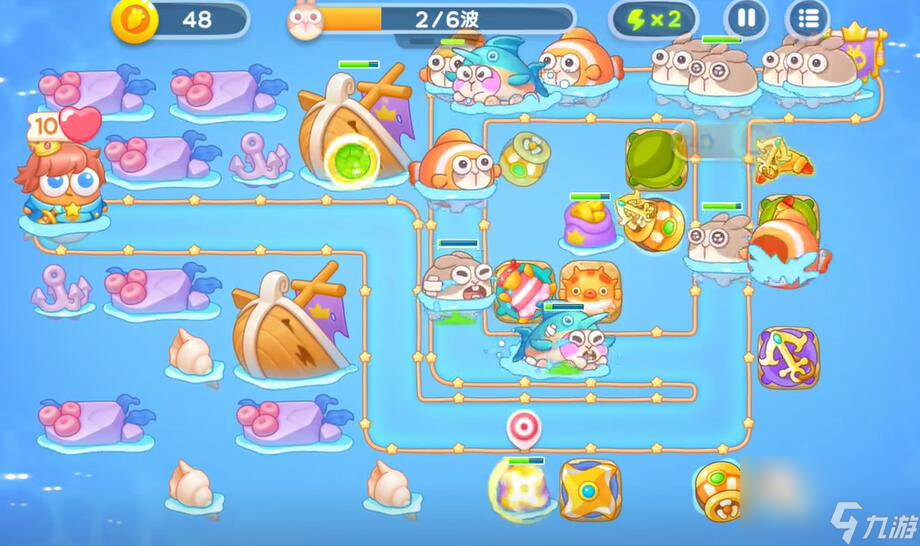 保卫萝卜4海的闺女第五十关怎么过