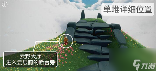 光遇潜海季云野季节蜡烛位置攻略