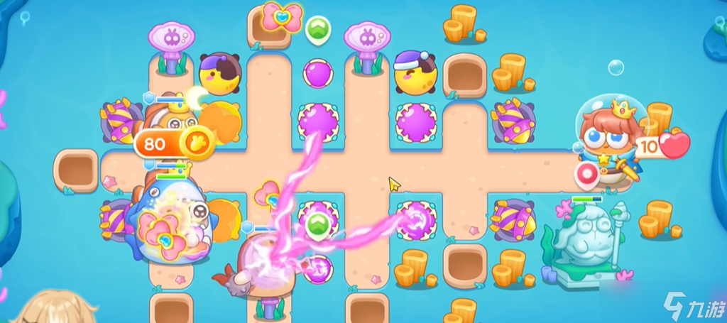 《保卫萝卜4》海的闺女第28关满星攻略