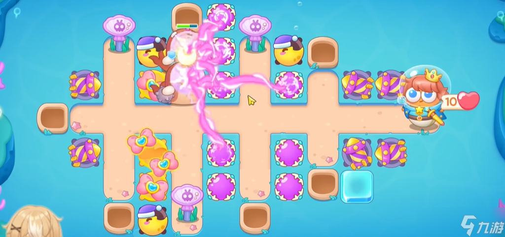 《保卫萝卜4》海的闺女第28关满星攻略