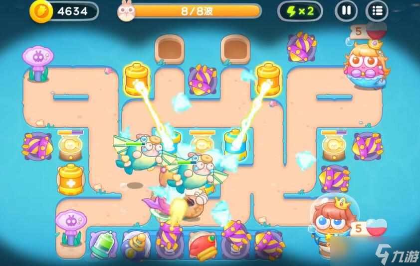 保卫萝卜4海的闺女第72关攻略