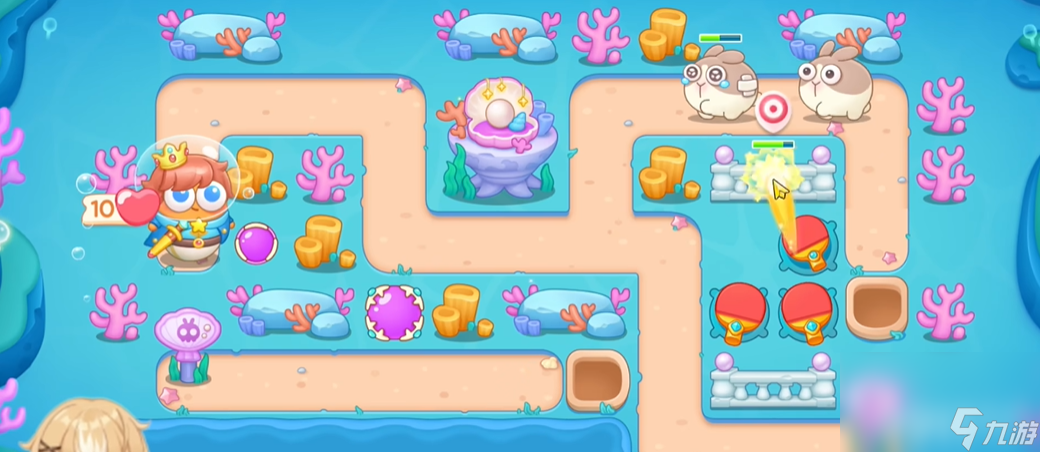 保卫萝卜4海的闺女61关怎么通关 61关玩法步骤详解