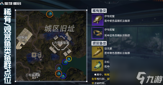 星球重启金色鱼在哪钓 金色鱼钓鱼点位置分享