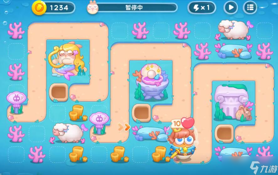 保卫萝卜4海的闺女第65关攻略