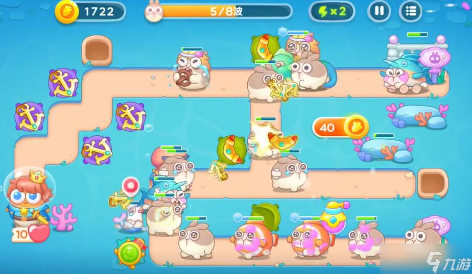 保卫萝卜4海的闺女73关攻略