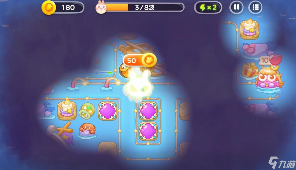 保卫萝卜4海的闺女第67关攻略