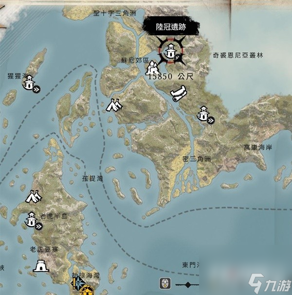 《碧海黑帆》藏宝图寻宝攻略