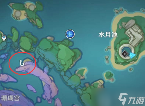 原神花鳉钓鱼点位置