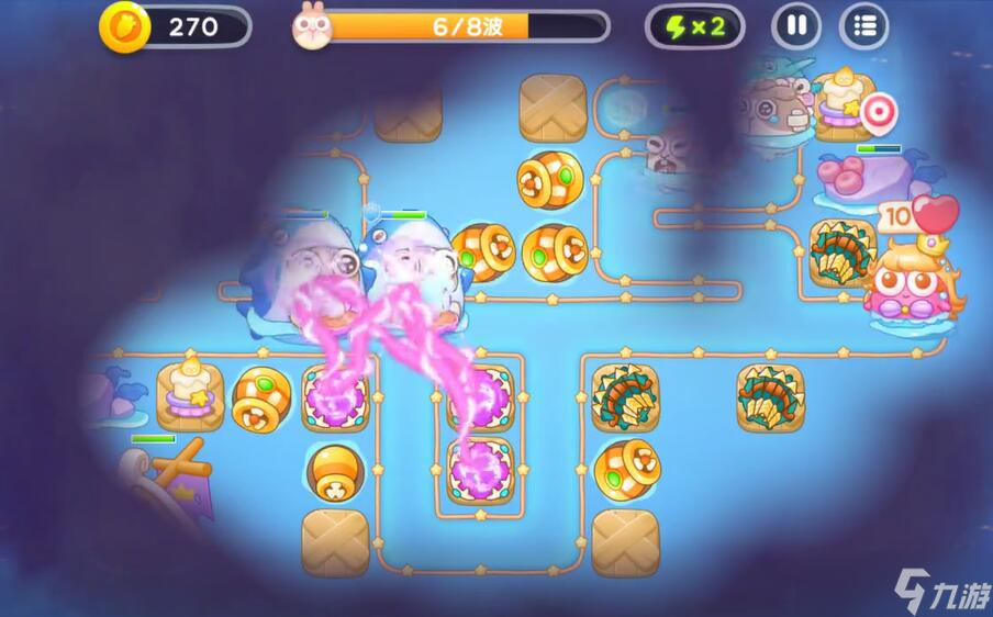 保卫萝卜4海的闺女第67关攻略