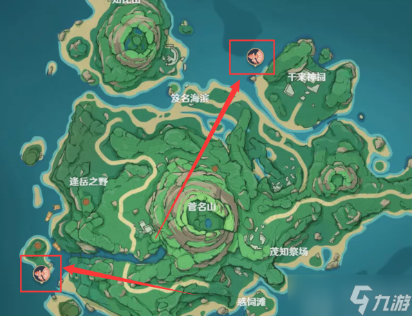 原神花鳉钓鱼点位置