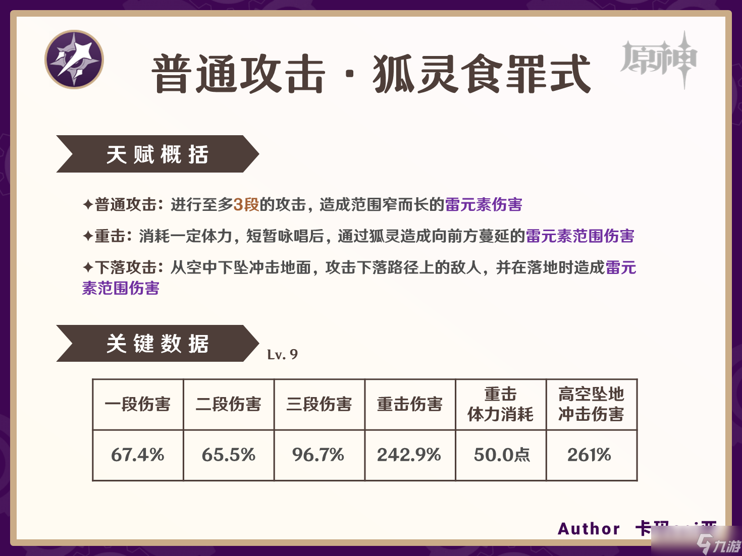 原神4.4八重神子技能怎么加点