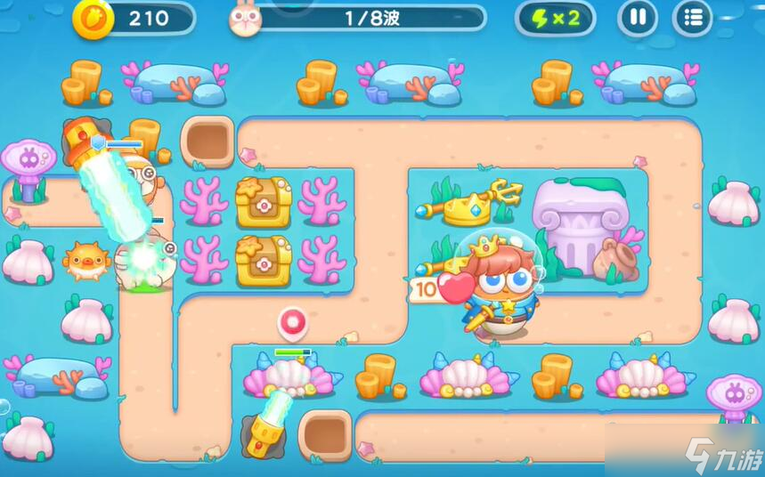 保卫萝卜4海的闺女第86关攻略