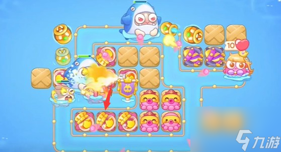 《保卫萝卜4》海的闺女第71关通关攻略