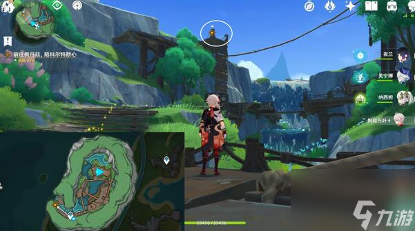 原神娜維婭傳說任務第一章攻略