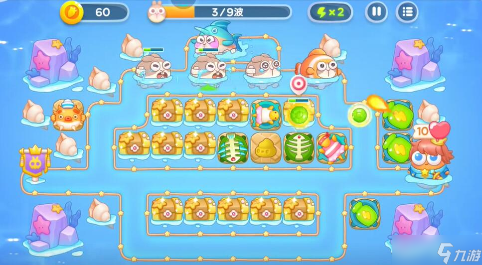 保卫萝卜4海的闺女第79关攻略
