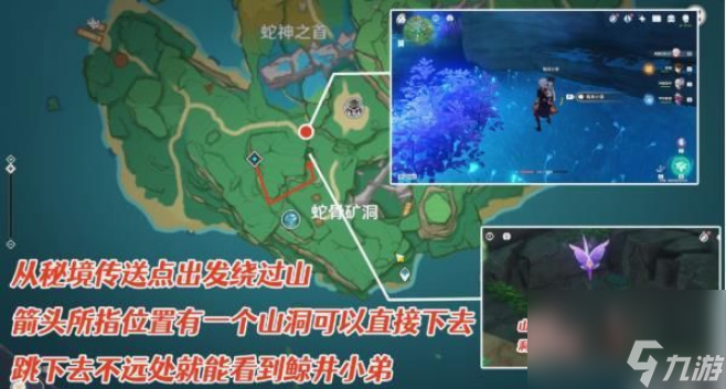 原神鲸井小弟在哪里 原神鲸井小弟位置一览