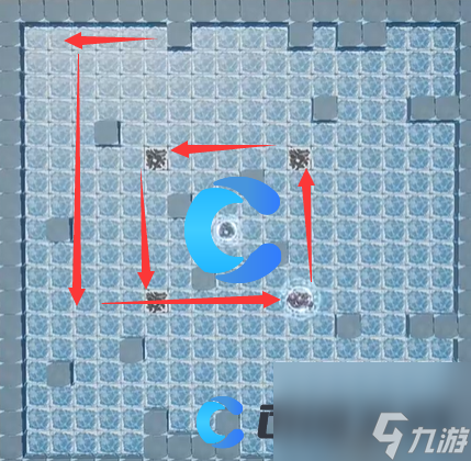 《塔瑞斯世界》冰面迷宫通关攻略