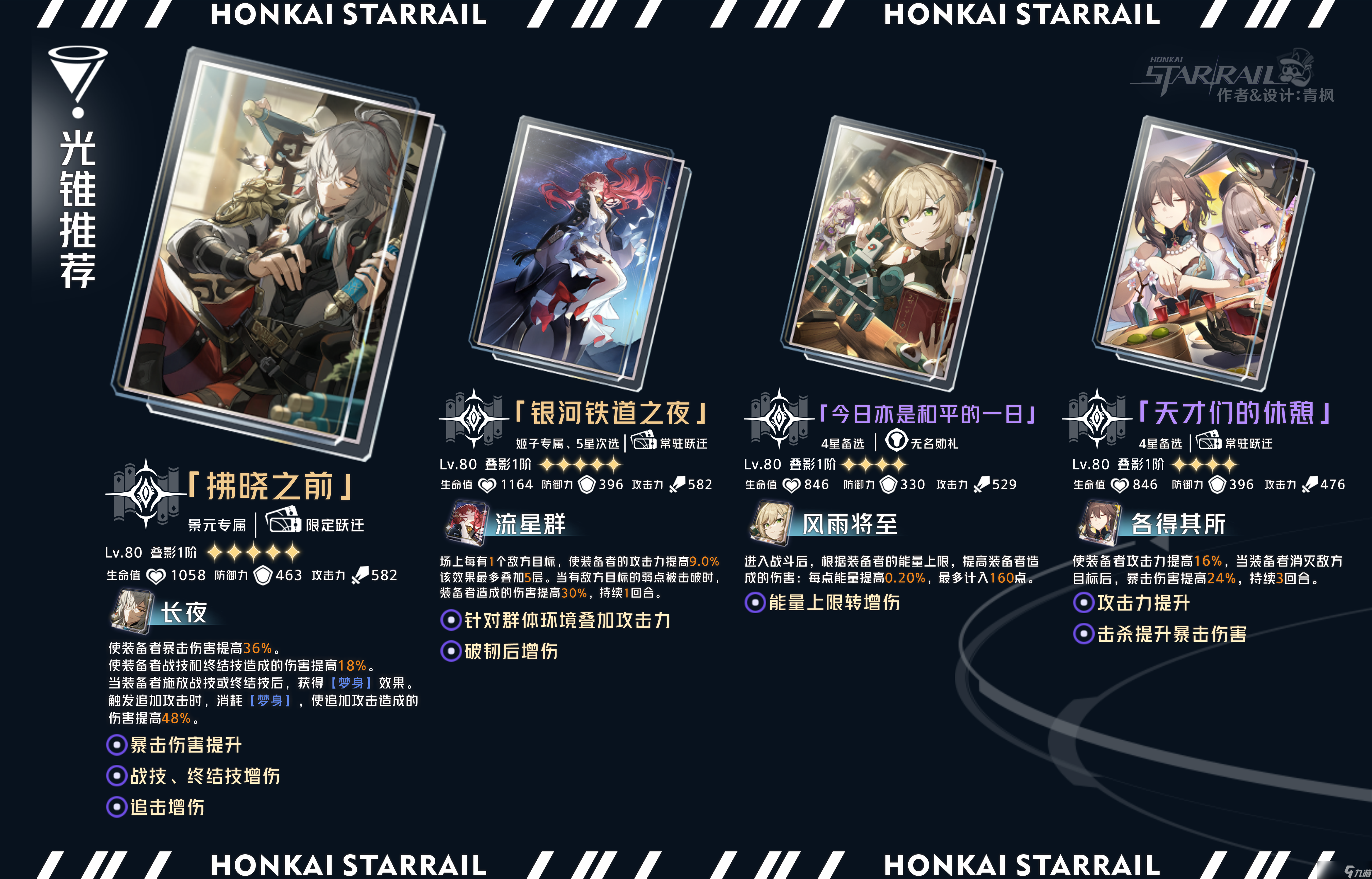 崩坏星穹铁道2.0姬子光锥怎么选择