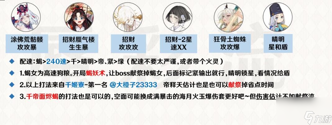 阴阳师寝肥合战阵容推荐