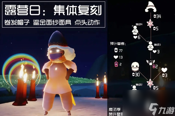 光遇露营日兑换图