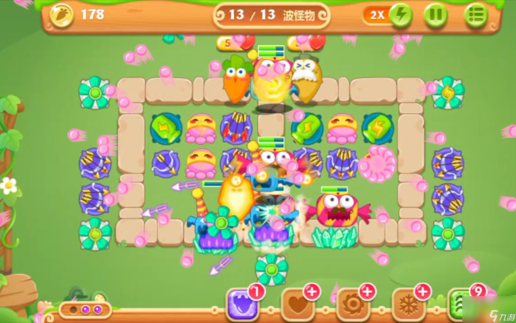 保卫萝卜2遇见阿秋q10怎么玩