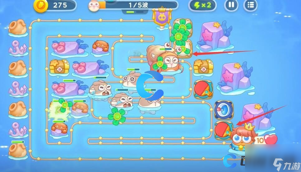 《保卫萝卜4》海的闺女第八十一关图文攻略