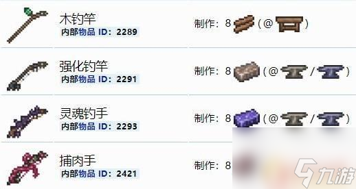 泰拉瑞亚最强钓鱼竿怎么做 泰拉瑞亚自制鱼竿