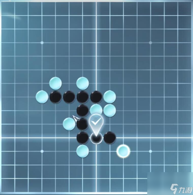 逆水寒手游五子棋残局十二攻略
