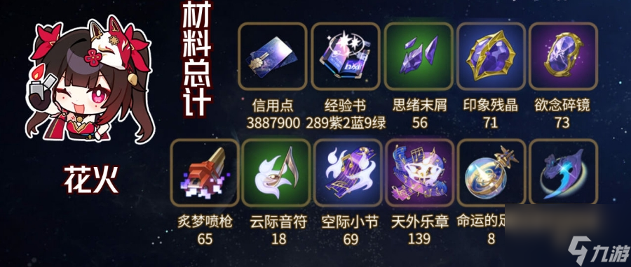 《崩坏星穹铁道》花火培养材料汇总 花火角色/专武养成突破材料
