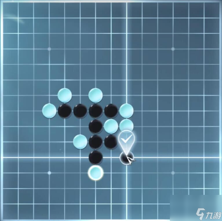 逆水寒手游五子棋残局十二攻略