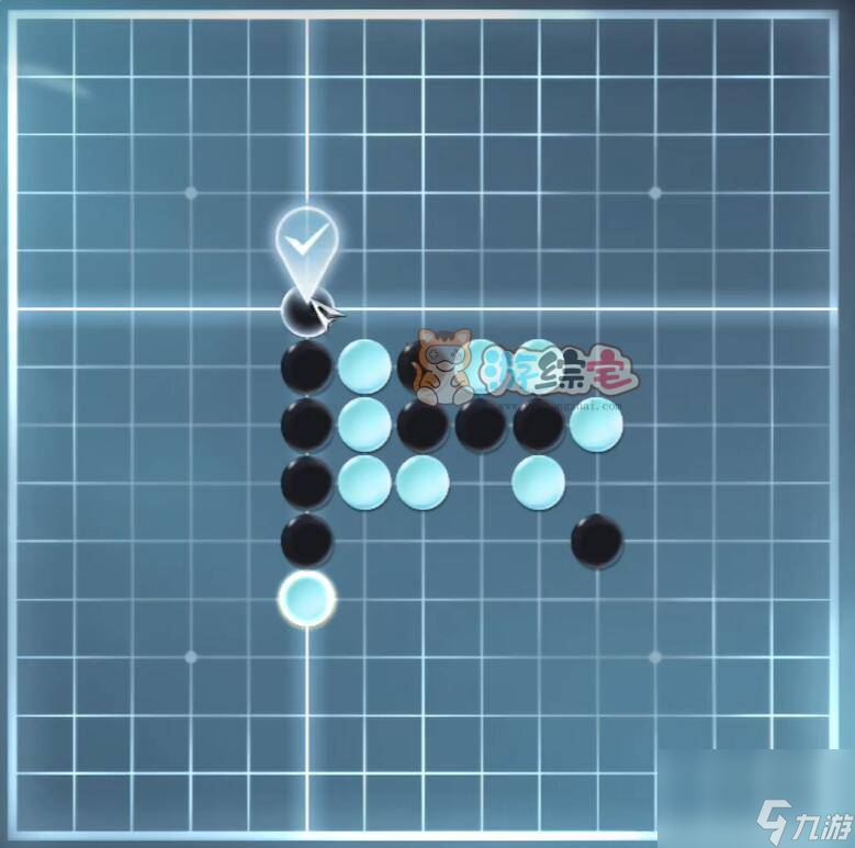 逆水寒手游五子棋残局十攻略 五子棋残局十图文流程一览