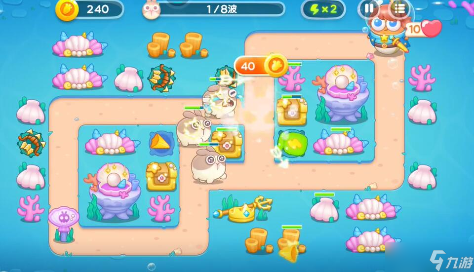 保卫萝卜4海的闺女第102关攻略