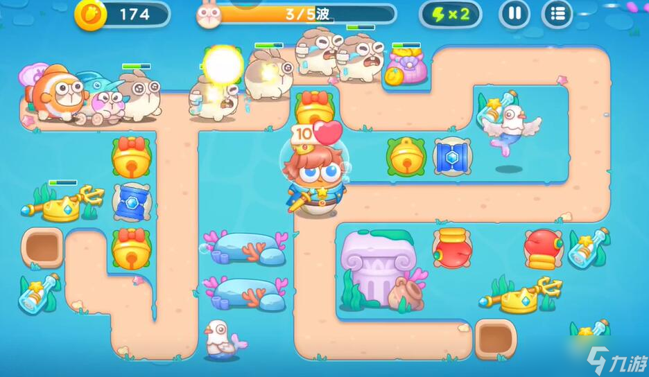 保卫萝卜4海的闺女94关攻略