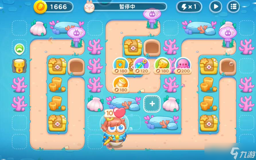保卫萝卜4海的闺女第103关攻略