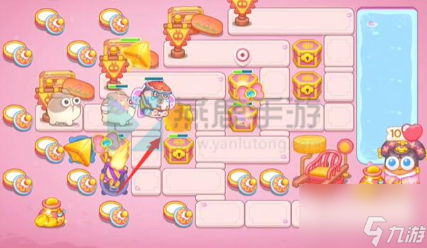 保卫萝卜4秋妃传第34关攻略
