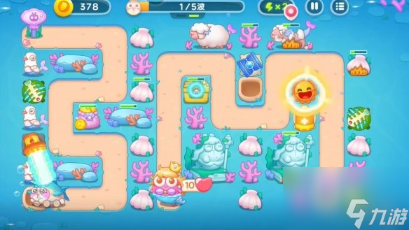 保卫萝卜4海的闺女第99关攻略