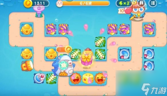 保卫萝卜4海的闺女第100关攻略