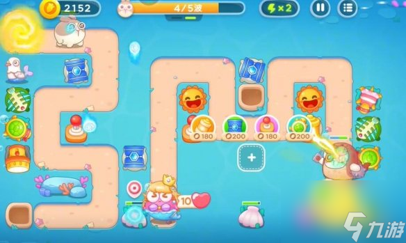 保卫萝卜4海的闺女第99关攻略