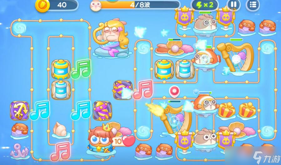 保卫萝卜4海的闺女第95关攻略