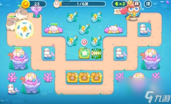 保卫萝卜4海的闺女第100关攻略