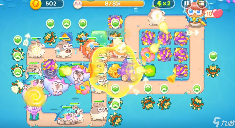 保卫萝卜4海的闺女第102关攻略