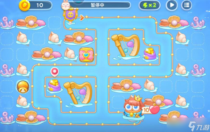 保卫萝卜4海的闺女第96关攻略