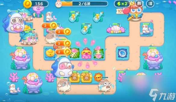 保卫萝卜4海的闺女第100关攻略