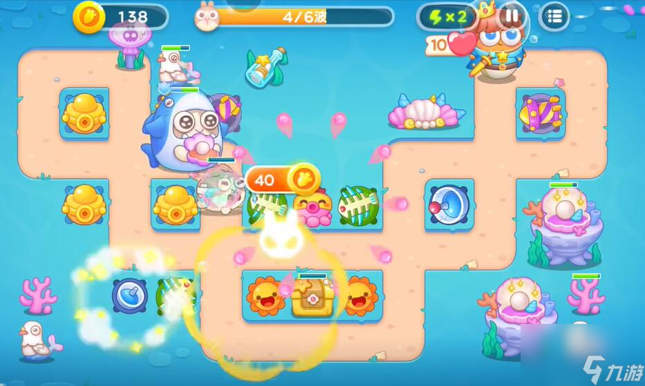 保卫萝卜4海的闺女100关攻略