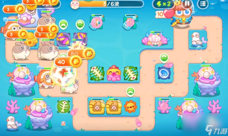 保卫萝卜4海的闺女100关攻略