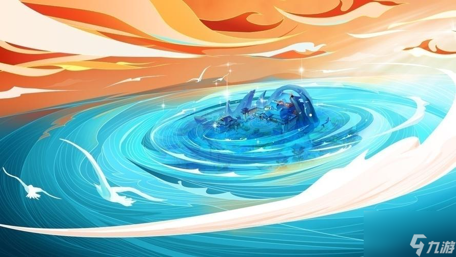 《奥拉星手游》空与海之颂形态模型预览（令人惊艳的游戏美术设计）