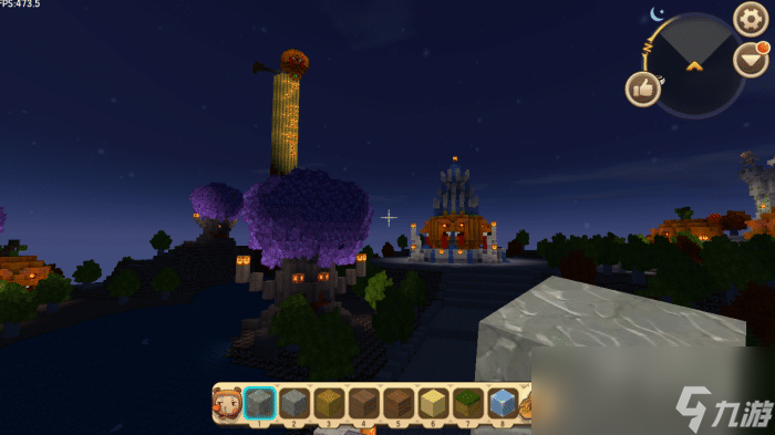 《迷你世界》玩家打造女巫童话镇欣赏