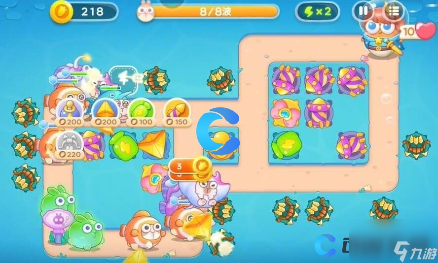 《保卫萝卜4》海的闺女第一百零二关怎么过