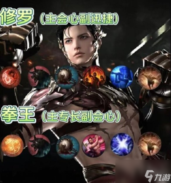 《命运方舟》男拳霸刻印选择攻略